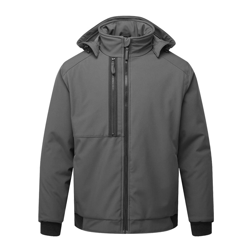 PortWest CD874 Eco Softshell Jacke gefüttert
