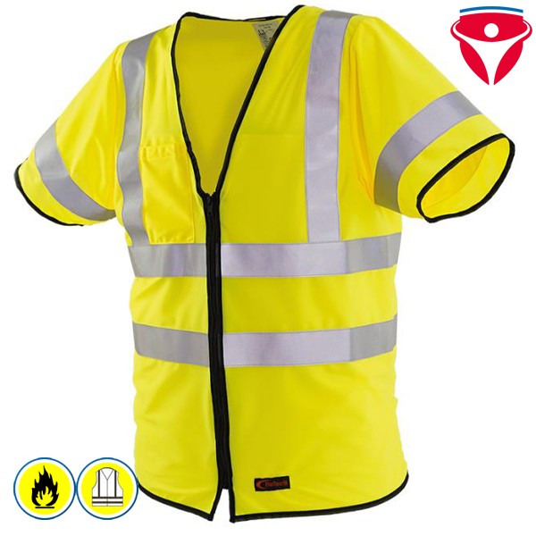 Flammhemmende FR Warnweste Klasse 3