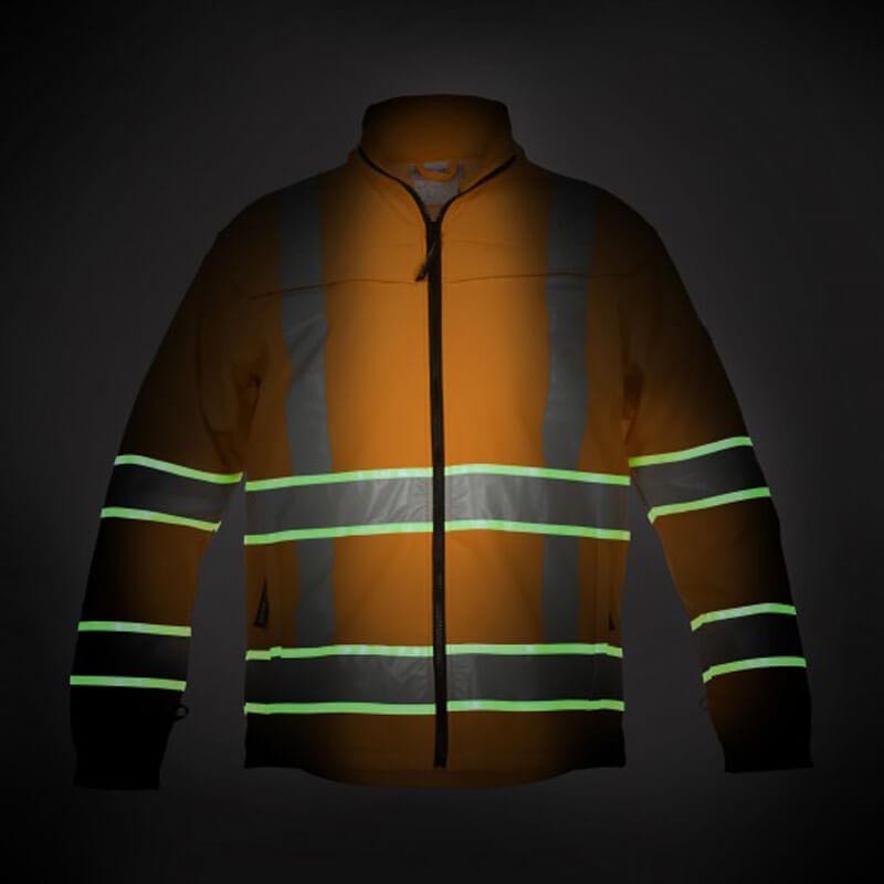 HydroWear INGEN Warnschutz Softshell Jacke Glow in the Dark