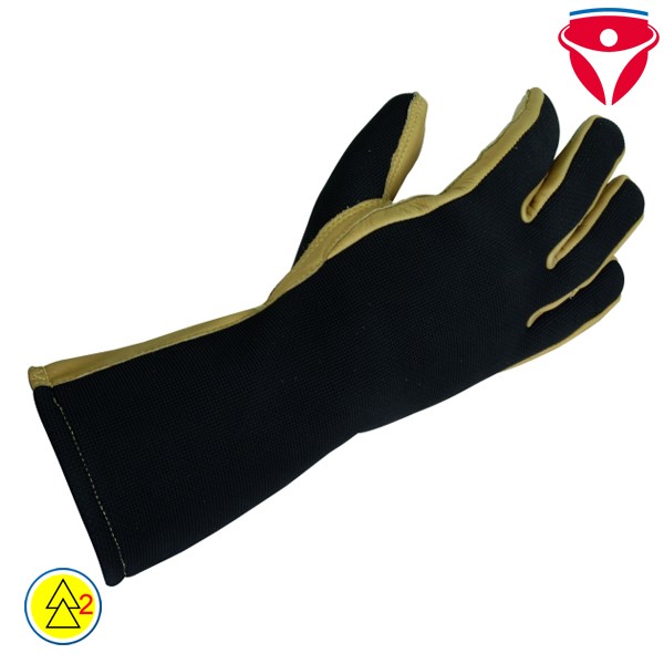 Schutz Handschuhe mit Störlichtbogenschutz Klasse 2 | 7 kA - kurz