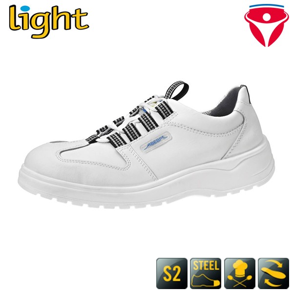 ABEBA 1033 S2 Sicherheitsschuhe Küchenschuhe mit Stahlkappe