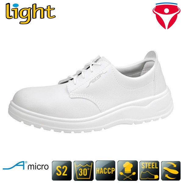 ABEBA 1026 S2 Sicherheitsschuhe waschbar aus Lorica - küchengeeignet