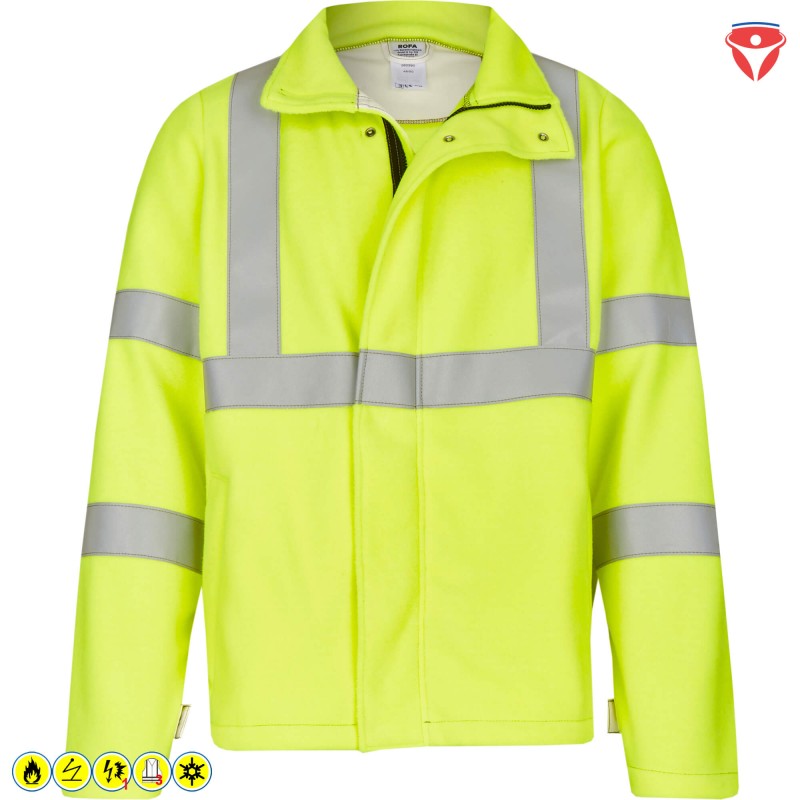 Rofa MultiNorm Warnschutz Fleecejacke 260 390