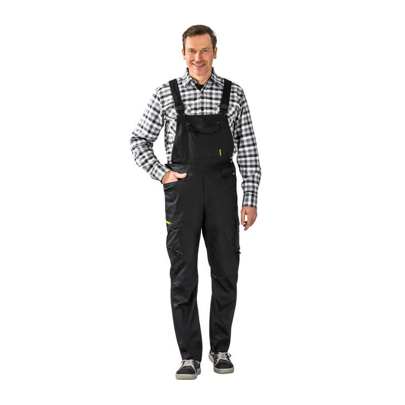 Planam StretchLine Latzhose mit viel Stauraum