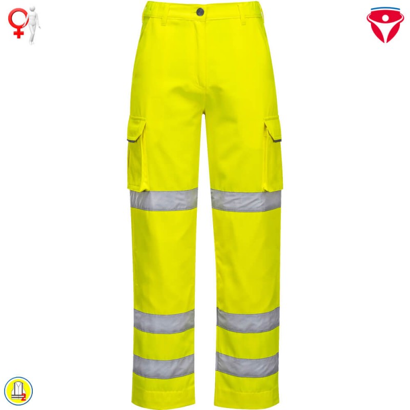 Damen Warnschutz Hose weibliche Passform LW71