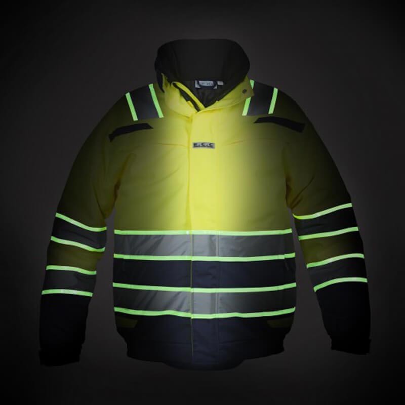 HydroWear INDIA Warnschutz Pilotenjacke Glow in the Dark