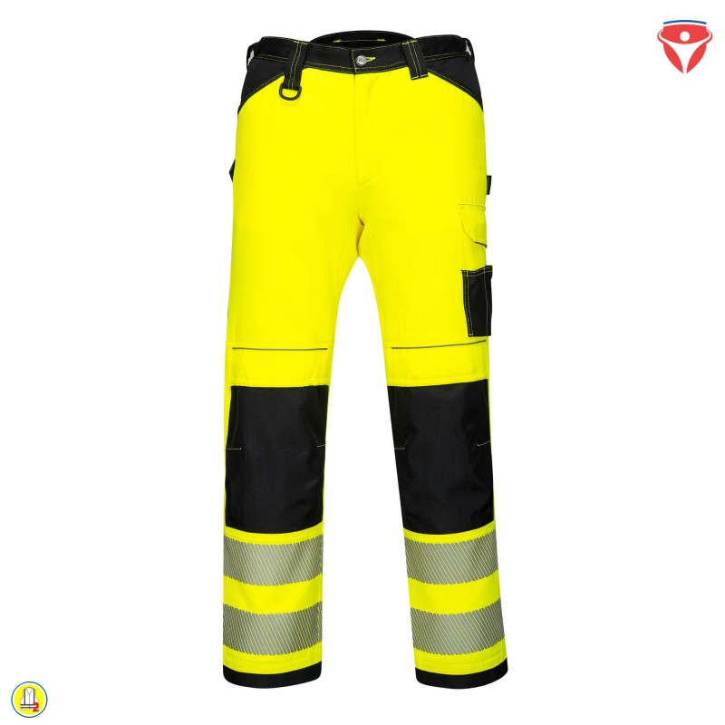 PortWest PW340 Warnschutzhose mit viel Funktion