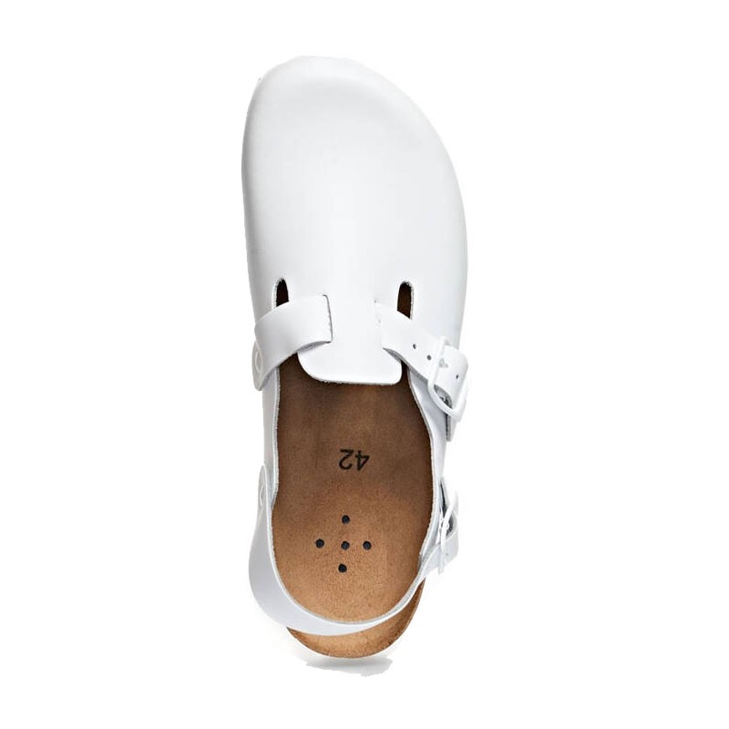 Abeba NATURE 8040 | Sicherheitssandalen OB, weiß