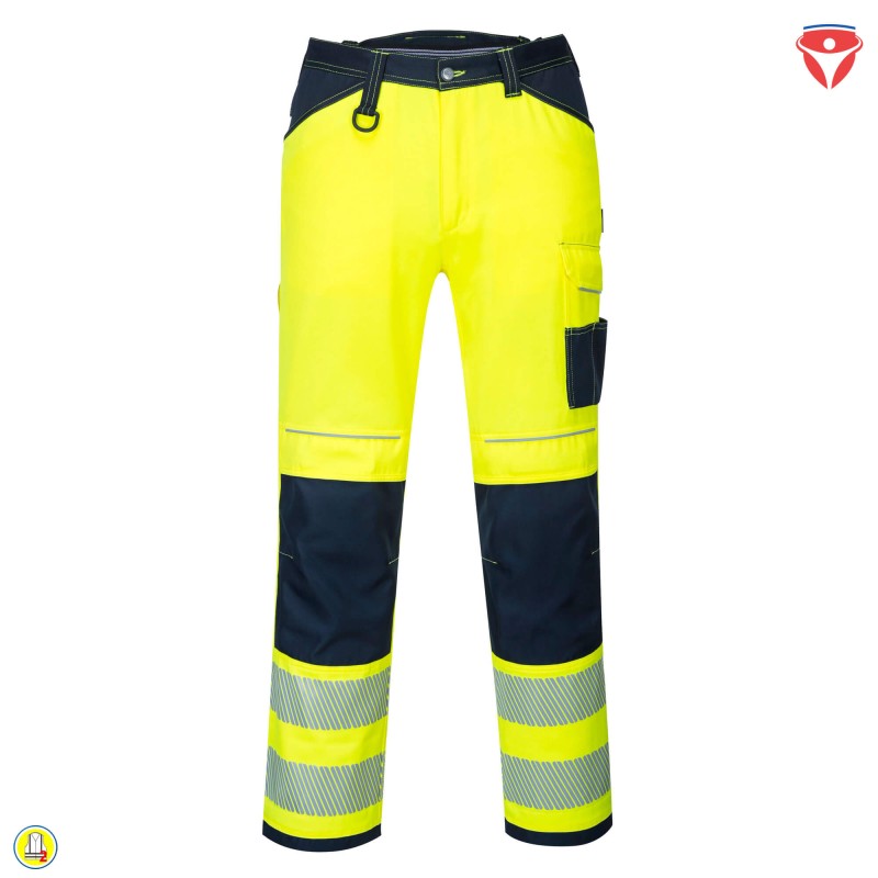 PortWest PW340 Warnschutzhose mit viel Funktion