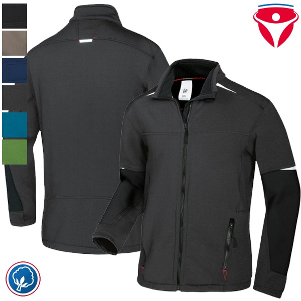 BPlus Herren Stretch Fleecejacke 1987 679