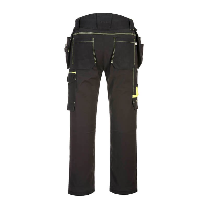 PortWest T706 ECO Stretch Bundhose mit Holstertaschen | WX3
