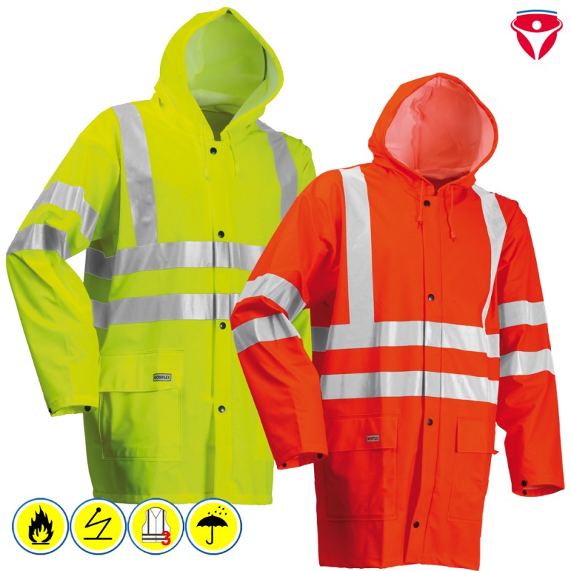 Lyngsoe MultiNorm HiVis Regen Jacke FR-LR55
