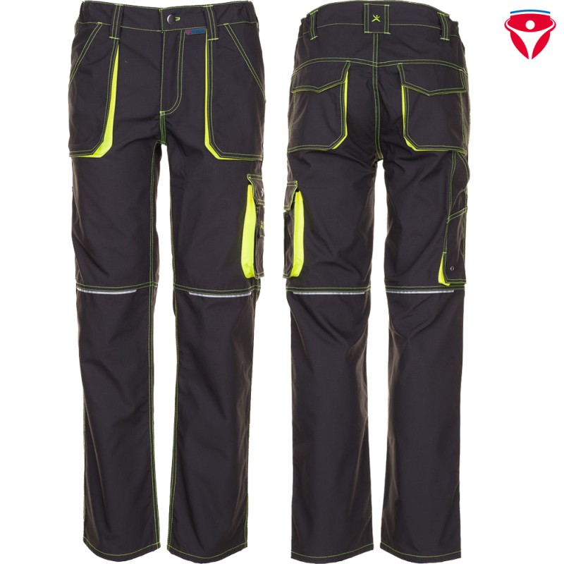 Planam Basalt Neon Bundhose