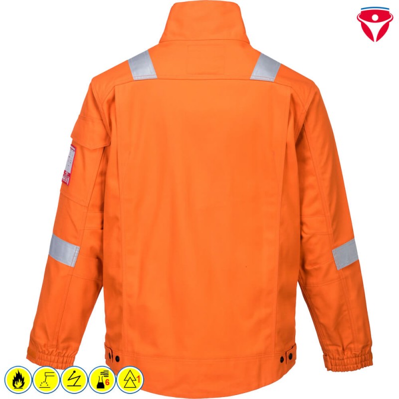 PortWest FR68 BizFlame MultiNorm Ultra Jacke | metallfrei