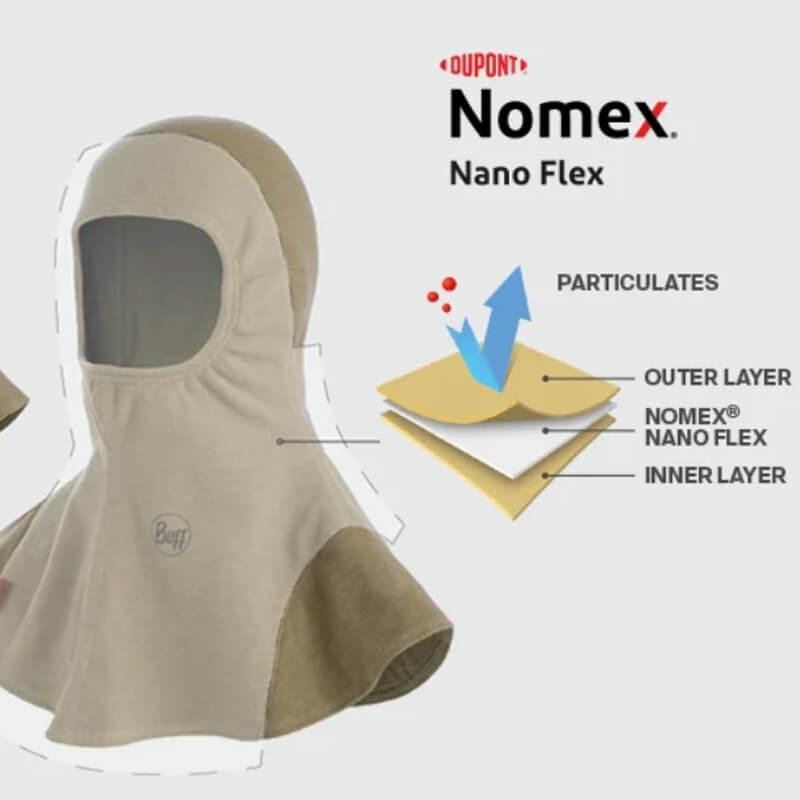 BUFF Firefighter Particulate Hood mit Kühltechnologie