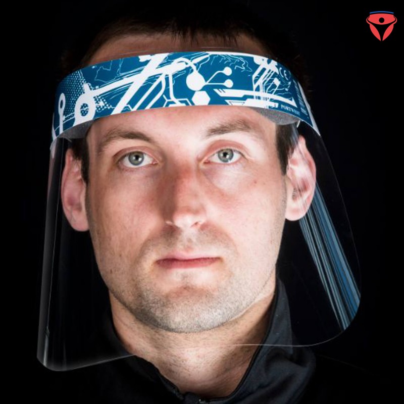 PortWest CV16 Gesichtsvisier | Gesichtsschild transparent