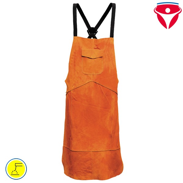 PortWest SW10 Leder Schweisserschürze