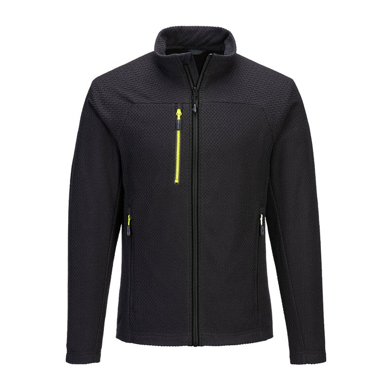 PortWest EV480 strukturierte Fleece Jacke