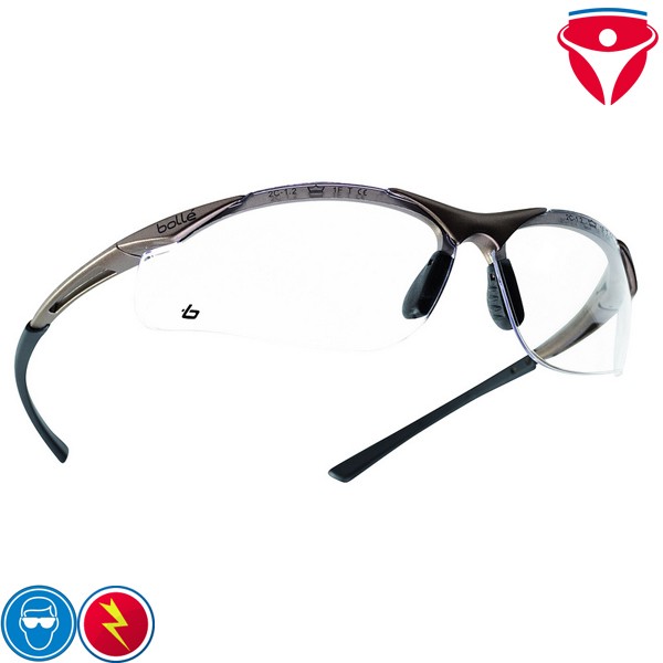 BOLLÉ CONTOUR CLEAR CONTPSI Schutzbrille klarglas nach EN 166 / 170