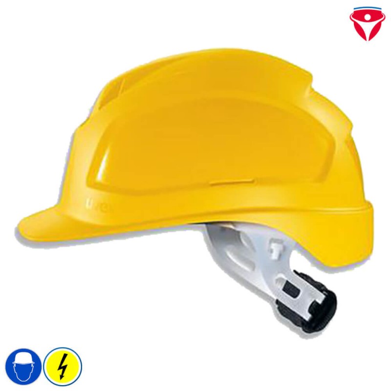 Uvex Elektriker Schutzhelm für Visiere Störlichtbogen Klasse 2