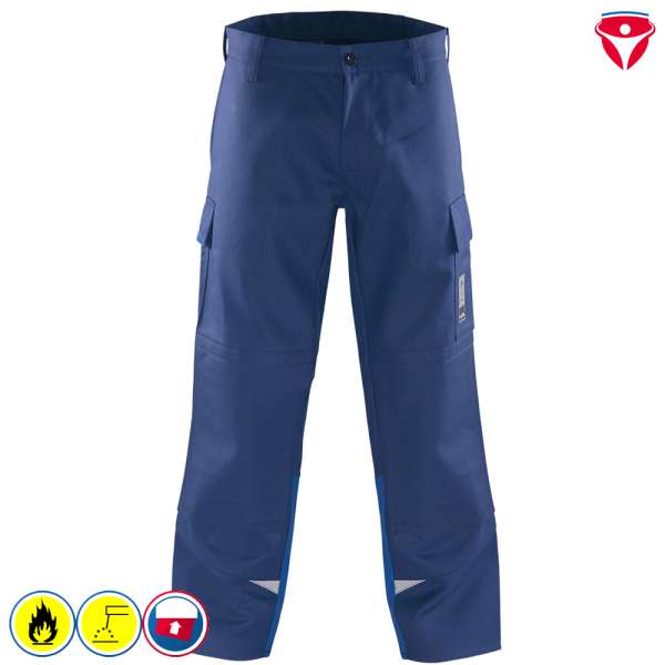 Schweißerhose ESAB Lederhose Flammhemmend Feuerfest Schweißerbekleidung