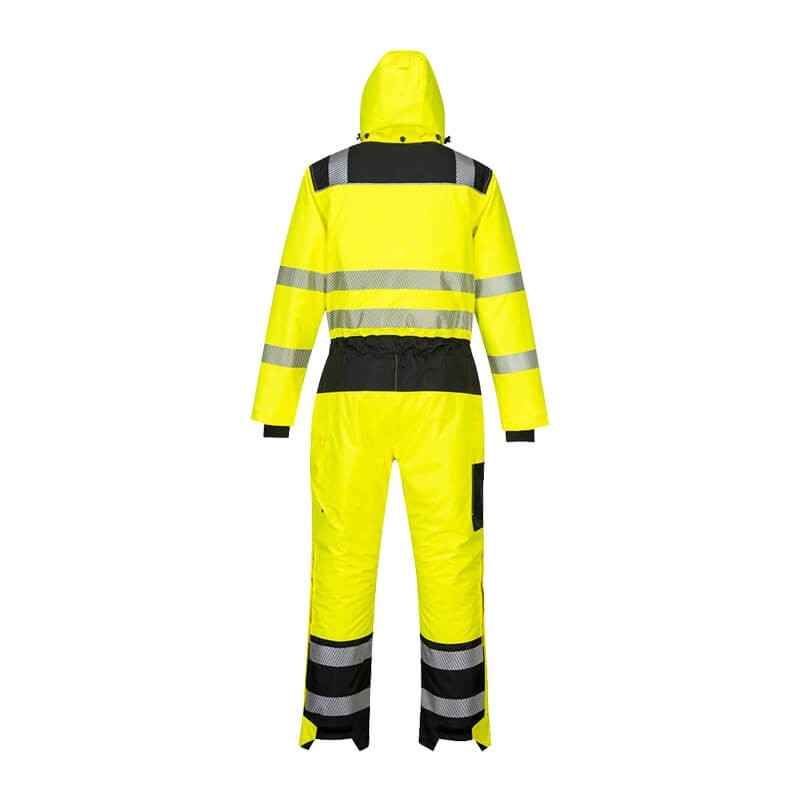 PortWest PW352 Hi-Vis Warnschutz Winter Overall