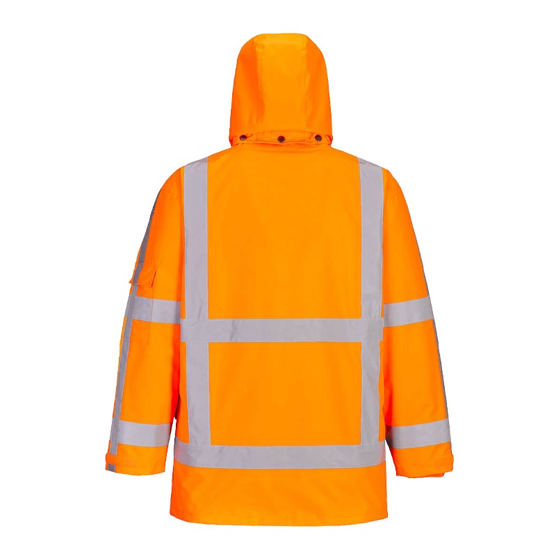 PortWest R461 RWS Warnschutz Verkehrsjacke 3 n 1