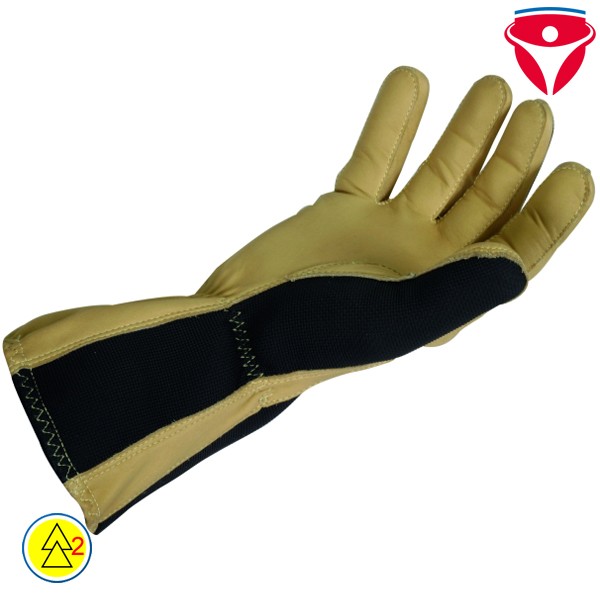 Schutz Handschuhe mit Störlichtbogenschutz Klasse 2 | 7 kA - kurz