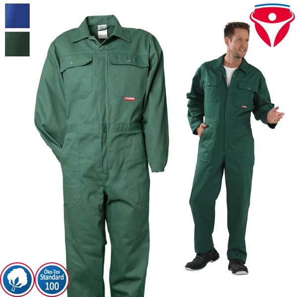 Planam Overall BW 290 mit verdecktem Reißverschluss