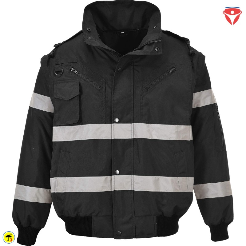PortWest S435 Iona 3-in-1 Pilotjacke Klasse 3
