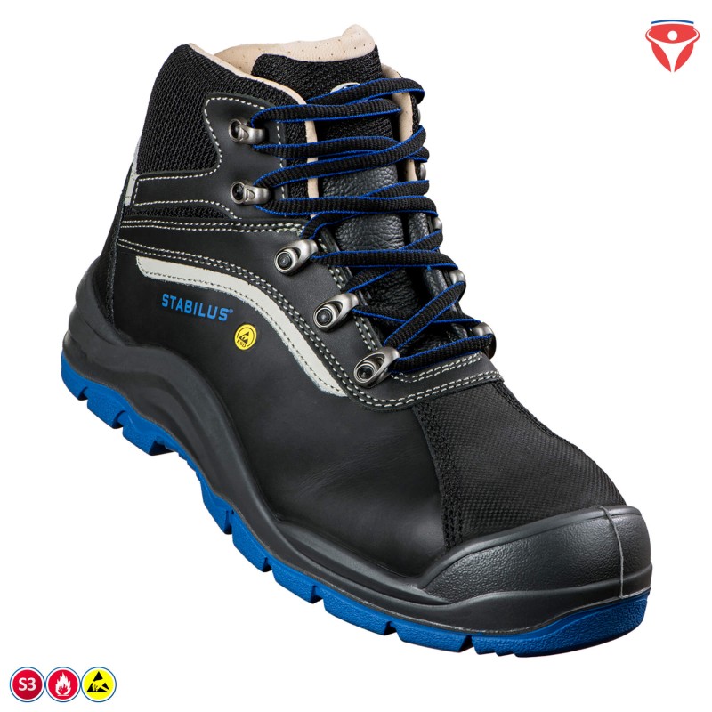 Stabilus 5531 Spartacus Mid Rubber S3 Sicherheitsstiefel | hitzebeständig 300°C