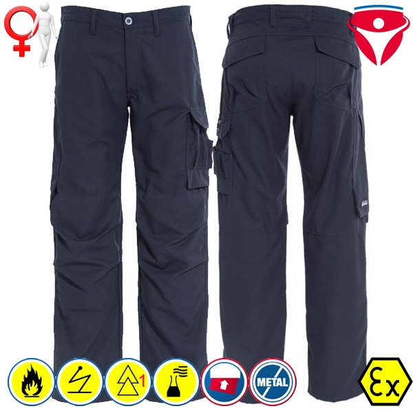 Tranemo Flammschutz Damen Bundhose metallfrei
