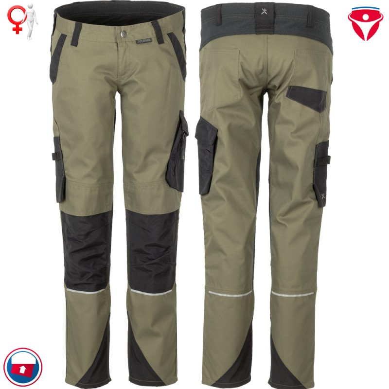 Planam Norit Damen Arbeitshose feminin geschnitten