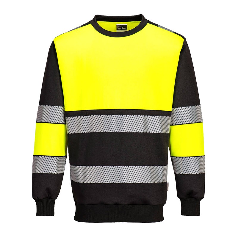PortWest PW376 Warnschutz Sweat Shirt