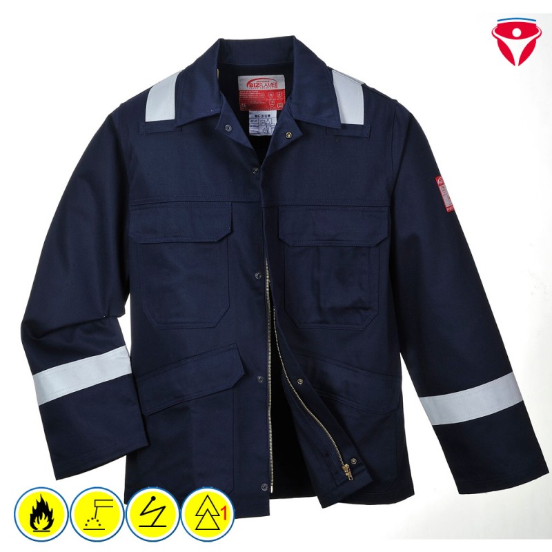 PortWest FR25 BizFlame Plus Arbeitsjacke
