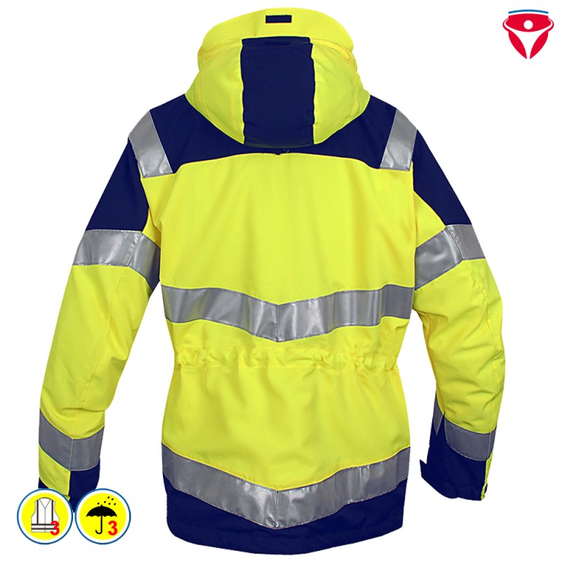 HB Hi-Vision Basic Warnschutz Jacke Klasse 3