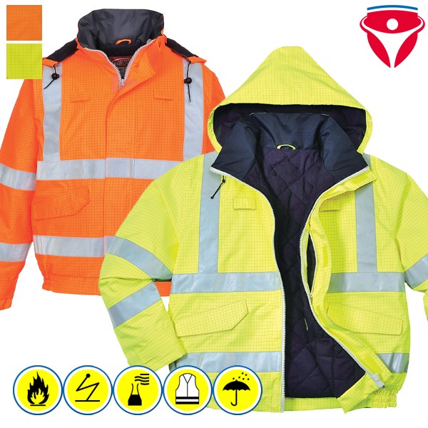 PortWest S773 BizFlame MultiNorm Piloten Jacke