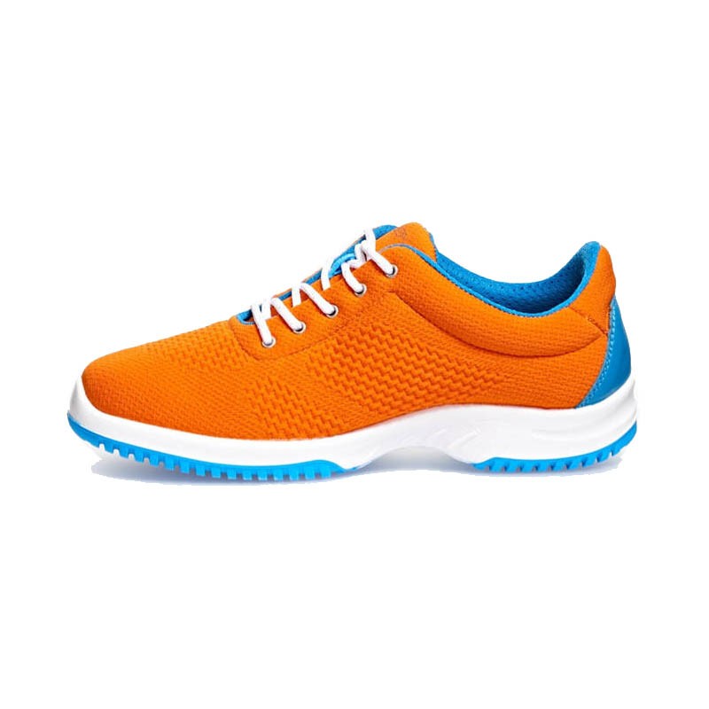 Abeba UNI6 6774 | Berufshalbschuhe O2, orange-blau