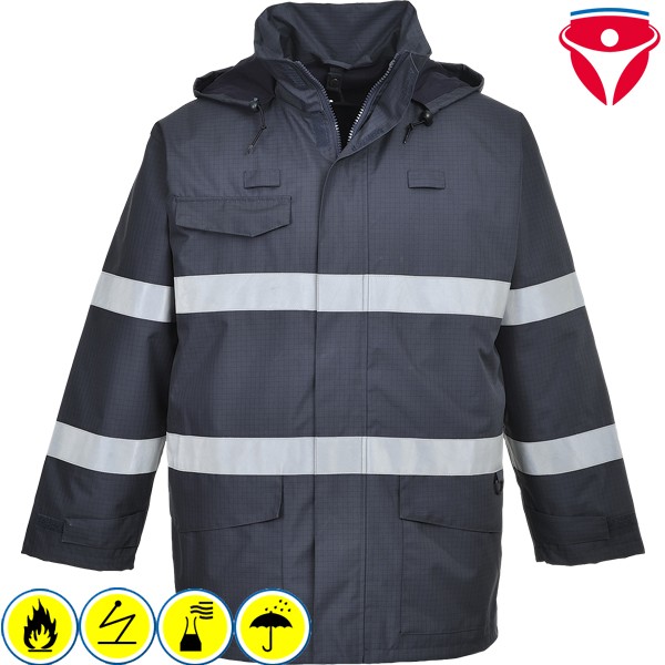 PortWest S770 BizFlame MultiNorm Regenjacke