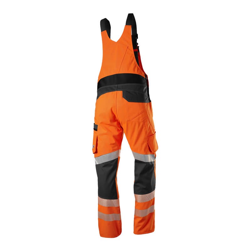 BP 2041 Hi-Vis STRETCH Warnschutz Latzhose