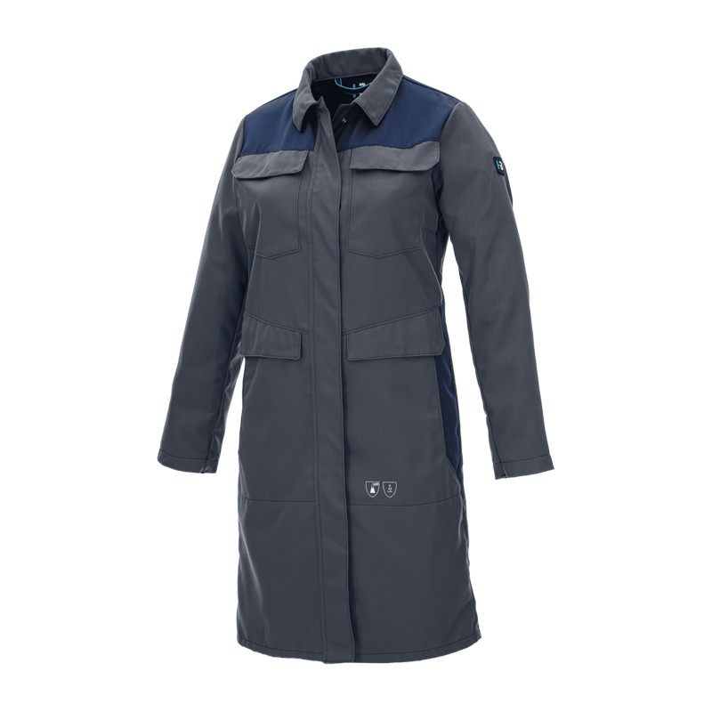 HB ChemProtect Chemikalienschutz Damen Mantel Typ 6 mit Antistatik