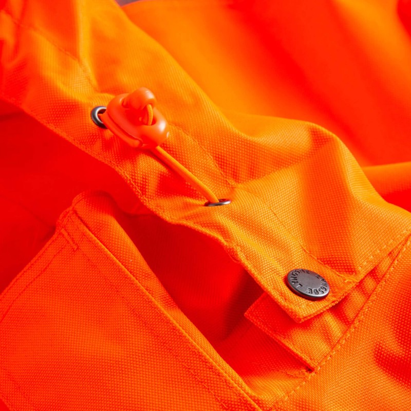 Lyngsoe Fox9057 Warnschutz Regenjacke aus robustem Gewebe
