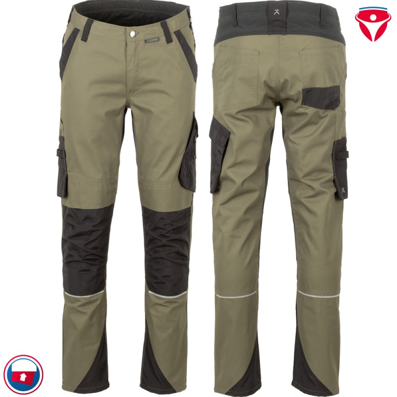Planam Norit Herren Arbeitshose mit viel Bewegungsfreiheit
