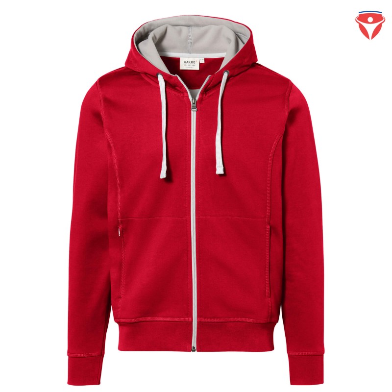 Hakro 455 Herren Kaputzenjacke Bonded