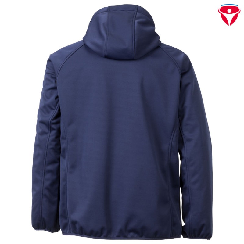 Planam Outdoor Fog Softshelljacke mit Reflexapplikationen