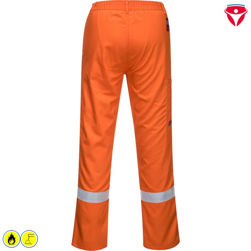 PortWest BZ14 BizWeld IONA Schweisser Bundhose mit Reflexstreifen