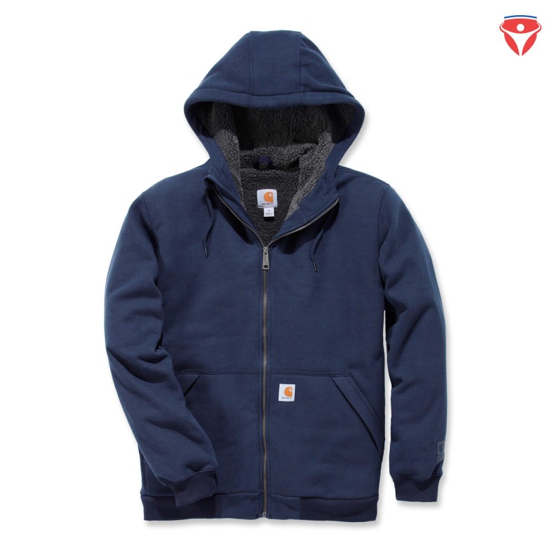Carhartt 103308 Sherpa-lined Zip Hooded Sweatshirt