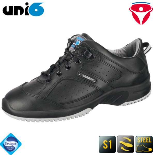 ABEBA 1731 Uni6 bequeme S1 Sicherheitsschuhe für Medizin und Industrie