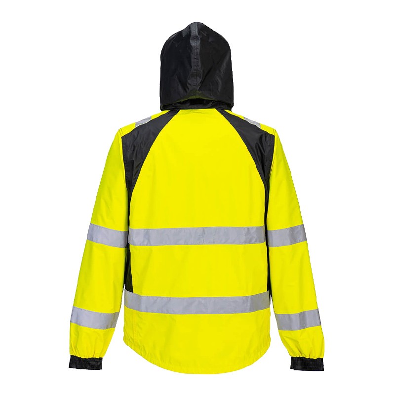 PortWest CD860 Warnschutz Regen Jacke Klasse 3