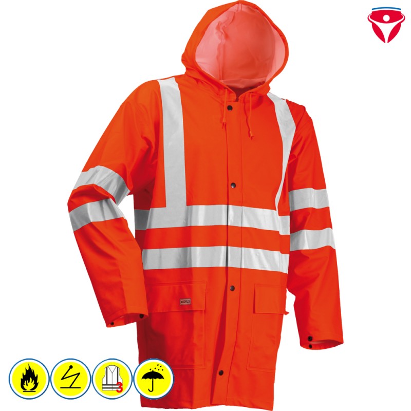 Lyngsoe MultiNorm HiVis Regen Jacke FR-LR55